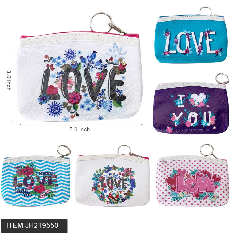 480 Pieces of Coin Purse - Love Design 6 Styles Mix