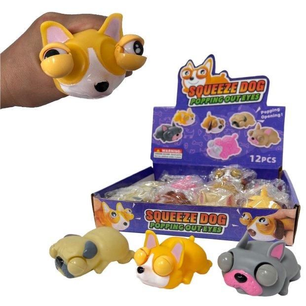 24 Pieces EyE-Popping Squeeze Toy [dogs] - Slime & Squishees