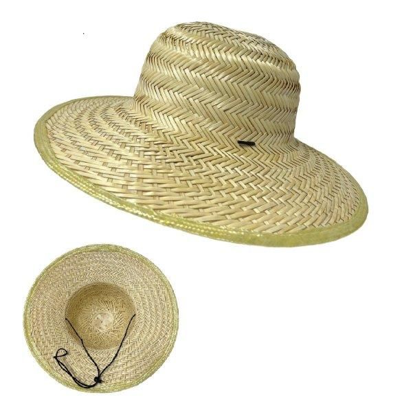 36 Pieces Hand Woven 100% Bamboo Summer Cooling Hat - Sun Hats - at 