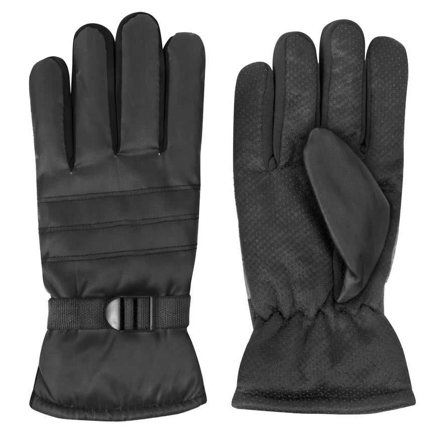50 Pieces of Adult Insulated Winter Gloves - Black