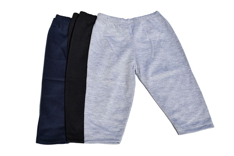 300 Pieces of Netural Gender Colored (black, Gray, Navy) Pants (0-9)