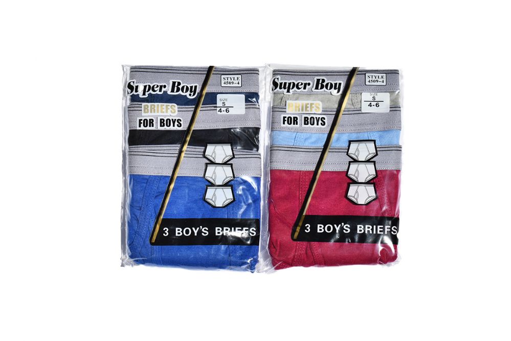432 Pieces of Boy's Color Printed Underwear