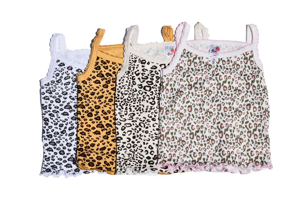 white cheetah print tank top