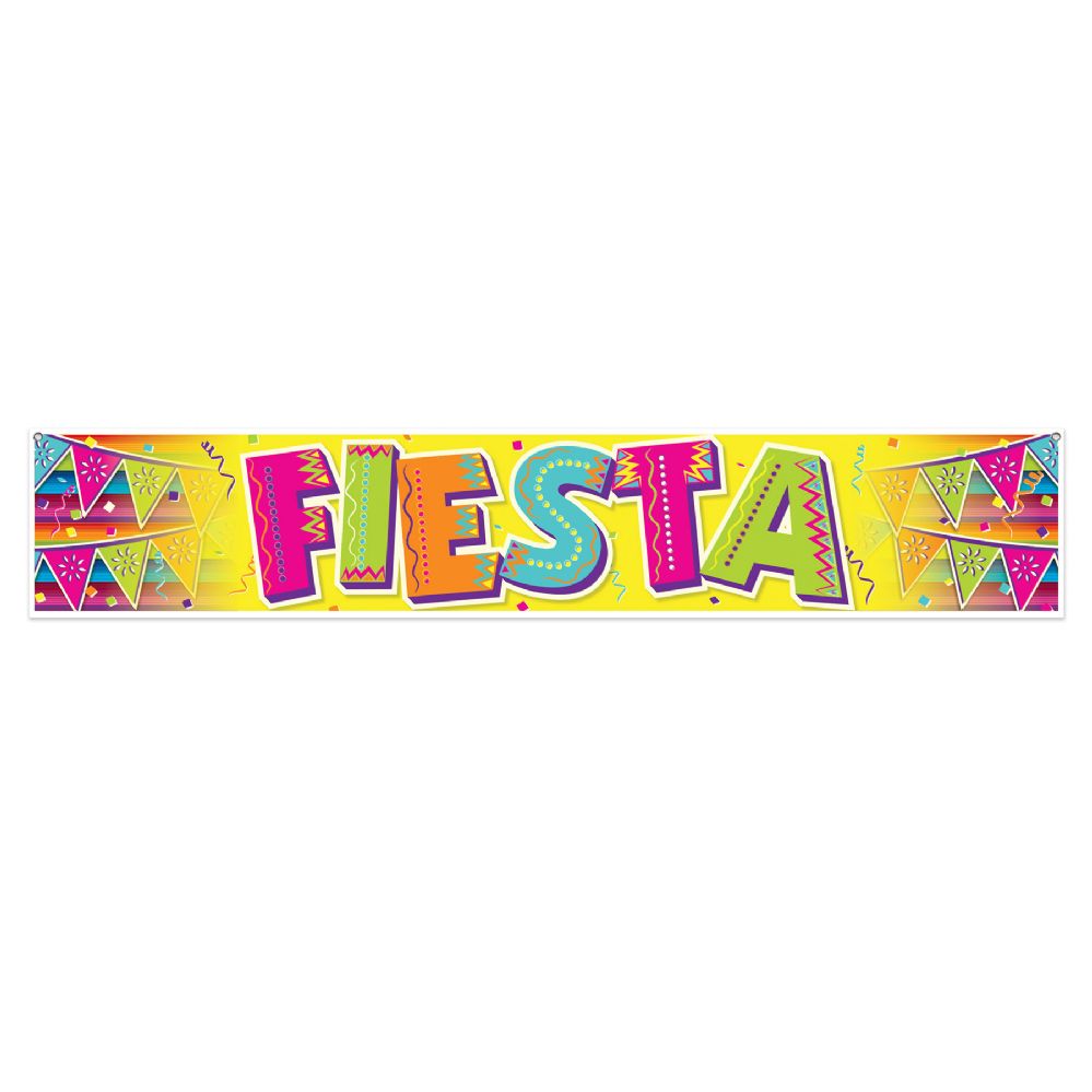 12 pieces of Fiesta Banner