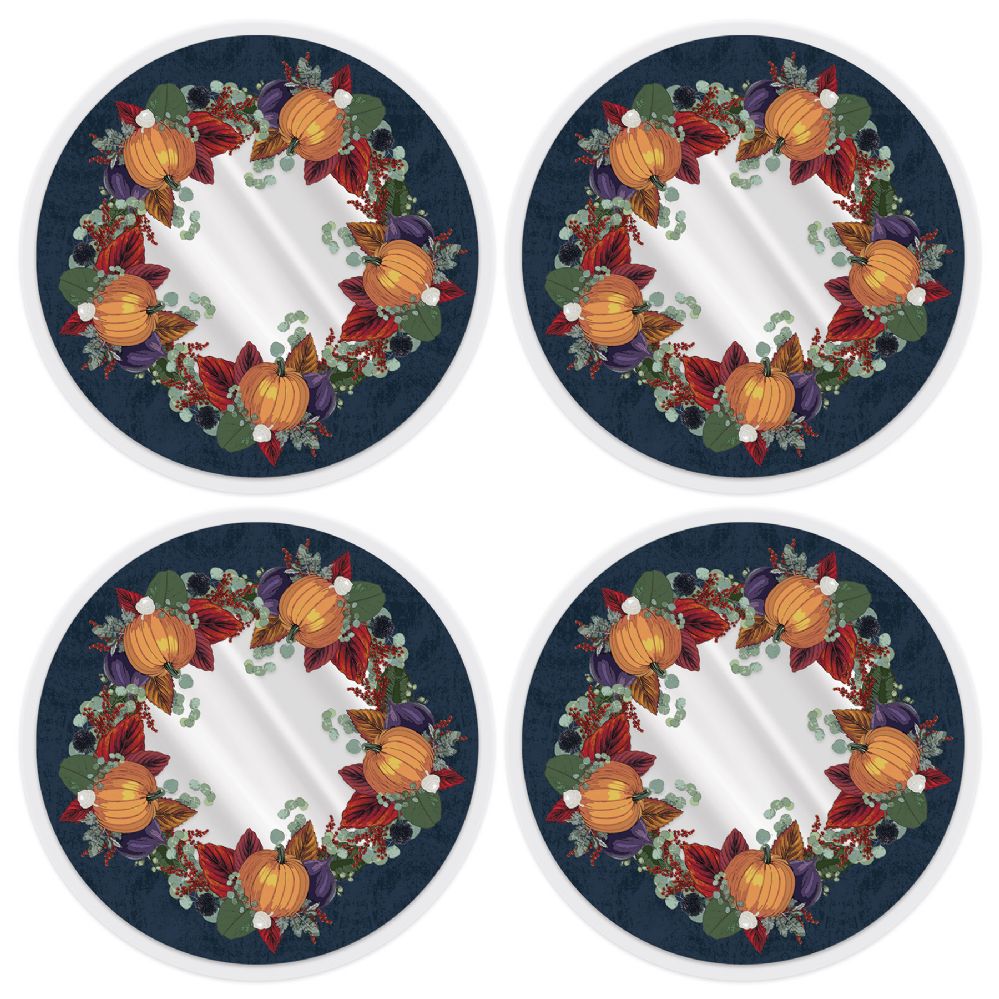12 pieces of Plastic Fall Thanksgiving Placemats