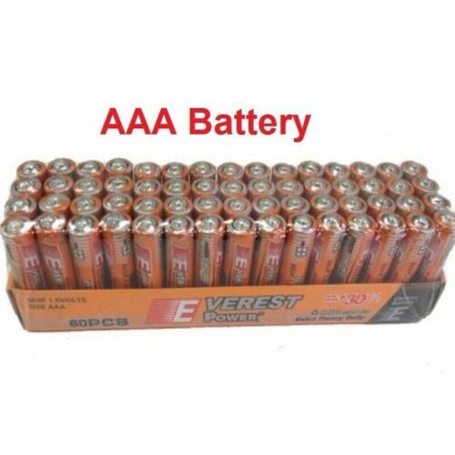 Verest Aaa Batteries 60 Piece Pack