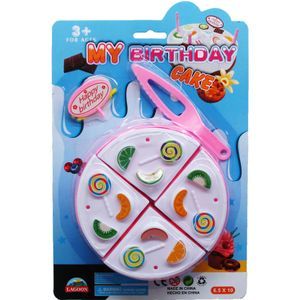 48 pieces Cake Time Food Play Set On Blister Card - Toy Sets
