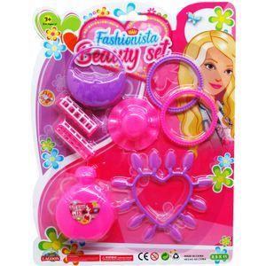 72 pieces 8pc Beauty Play Set In Blister Card, 2 Assorted - Toy Sets