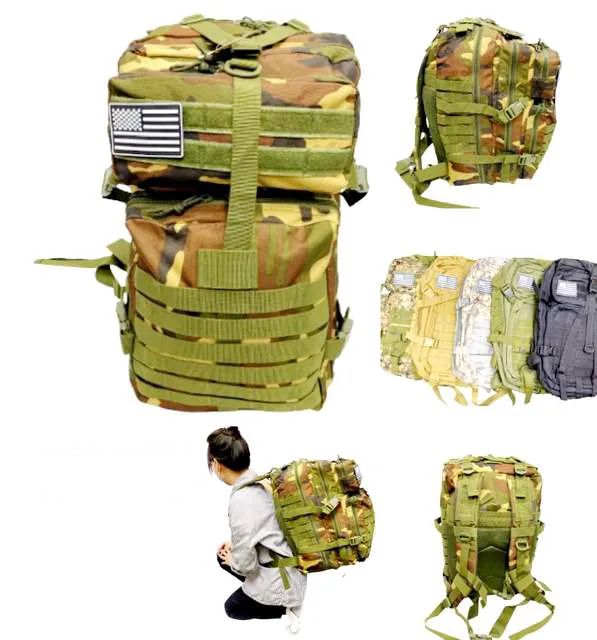 5 Pieces of Wholesale Large Military Tactical Backpack