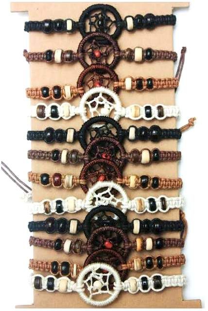 24 Pieces of Wholesale Dream Catcher Bracelet