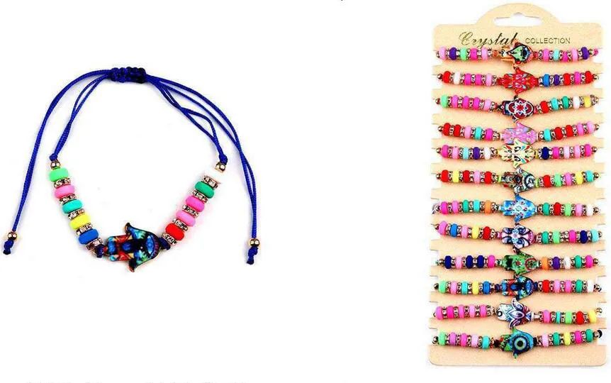 24 Pieces Wholesale Hand Shape Fashion Bracelet - Bracelets