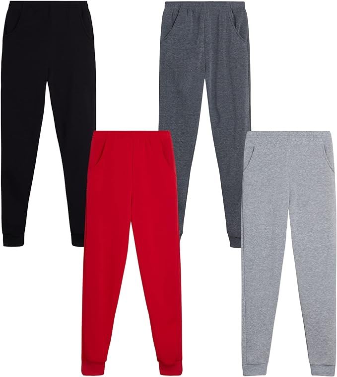 24 Pieces of Billionhats Boys Jogger Pants Assorted Colors Size S