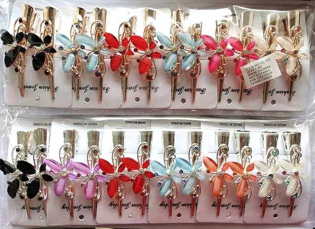 24 Pieces of Wholesale Butterfly Style Hair Clip