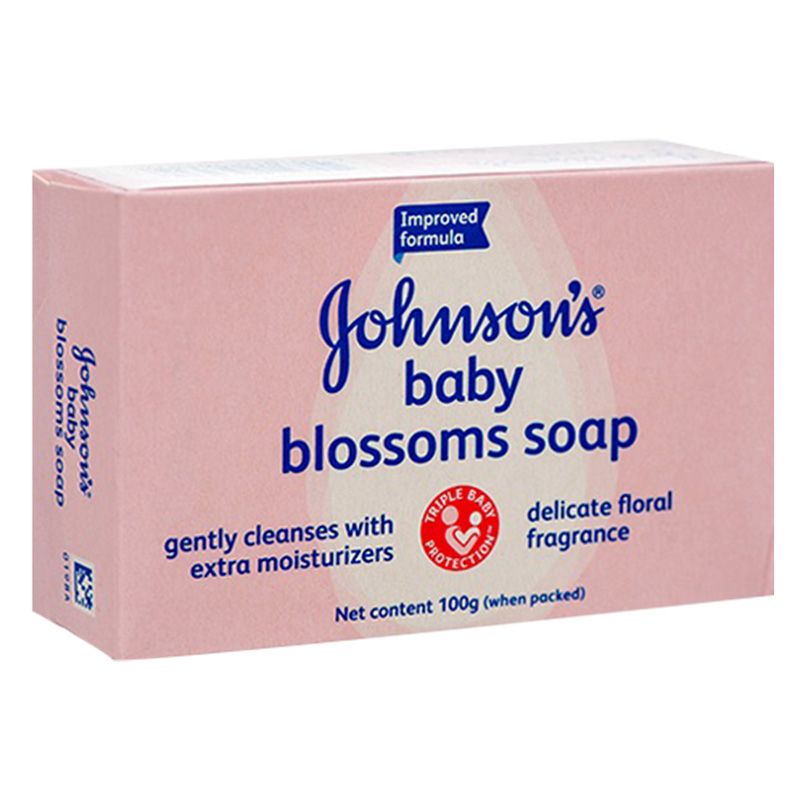 96 Pieces of 100gm Johnsons Baby Soap Blossom