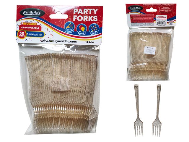 96 Pieces of 30-Piece Mini Forks