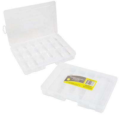 12 pieces of Compartment Storage Box Adjustable Dividers 7x11in Houseware Label
