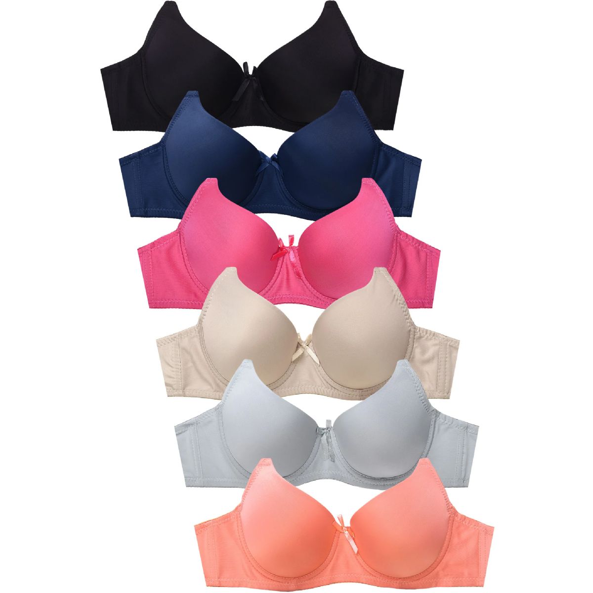 288 Pieces Mamia Ladies Plain Mama BrA-D Cup - Womens Bras And Bra Sets -  at 