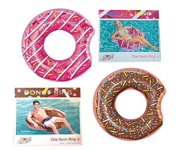 12 Pieces of Bestway H2ogo Donut Ring In Color Box