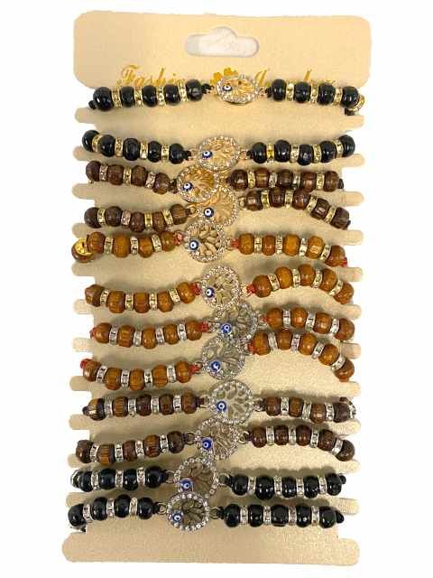 60 Pieces of Tree Of Life Fashion Bracelet