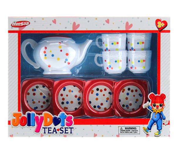 12 Pieces of 10 Pcs Tea Play Set In Open Blister Box