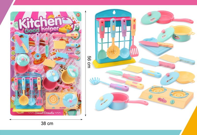 6 Pieces of Cooking Set On Card