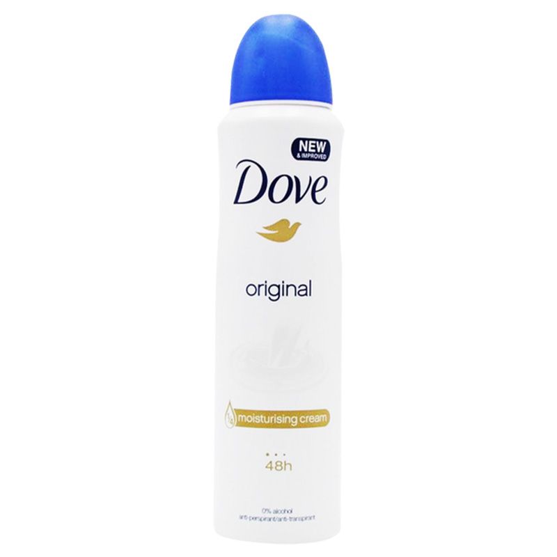 6 Pieces of Dove Spray Antiperspirant Deodorant Original