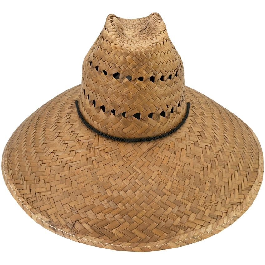 12 pieces Plain Breathable Sun Straw Hats for Men - Sun Hats