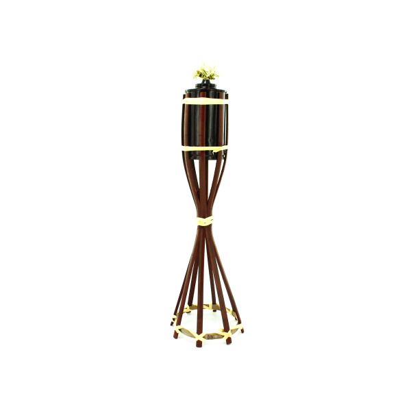 12 Pieces of Wicker Tiki Torch
