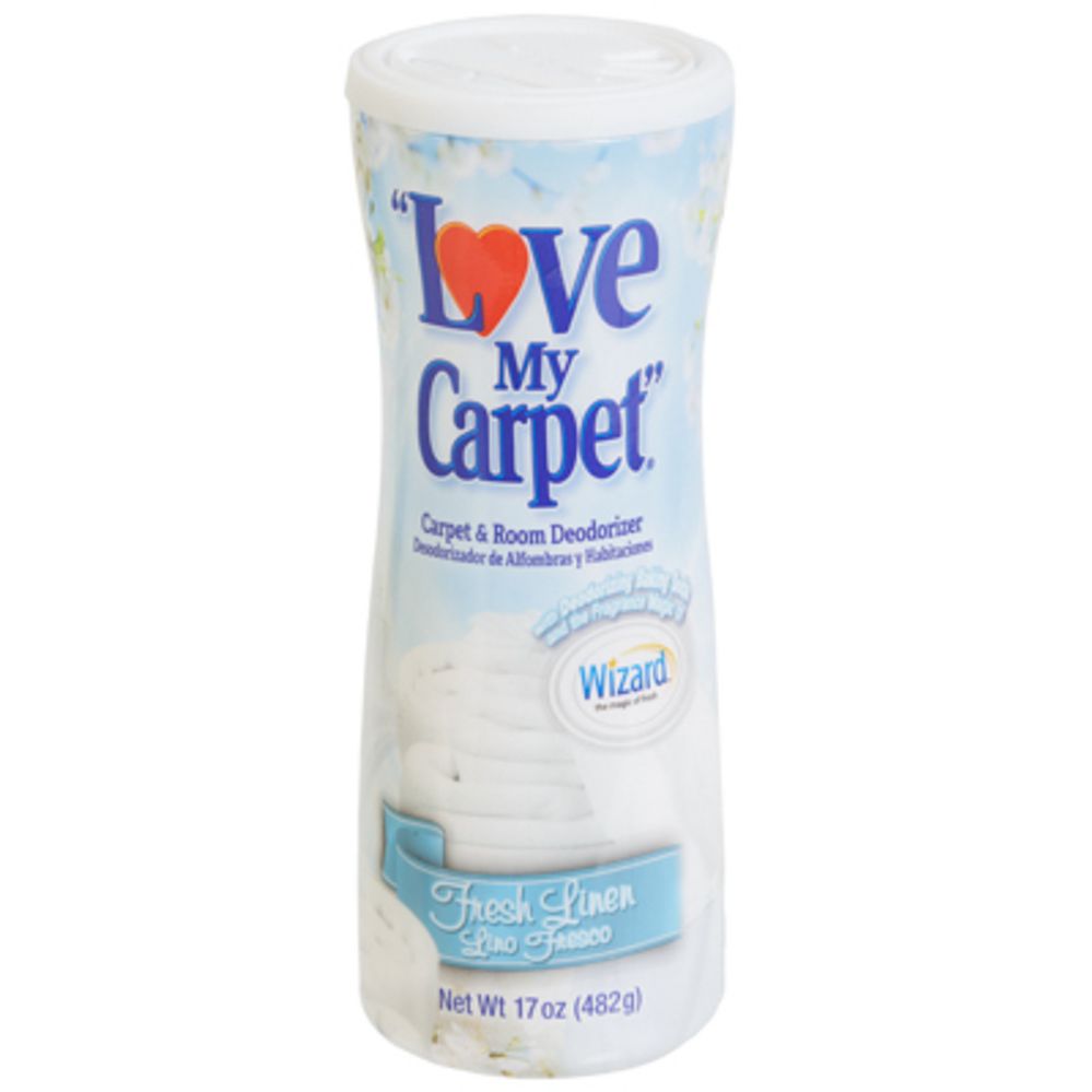12 pieces of Carpet Deodorizer 17oz Fresh Linen Love My Carpet