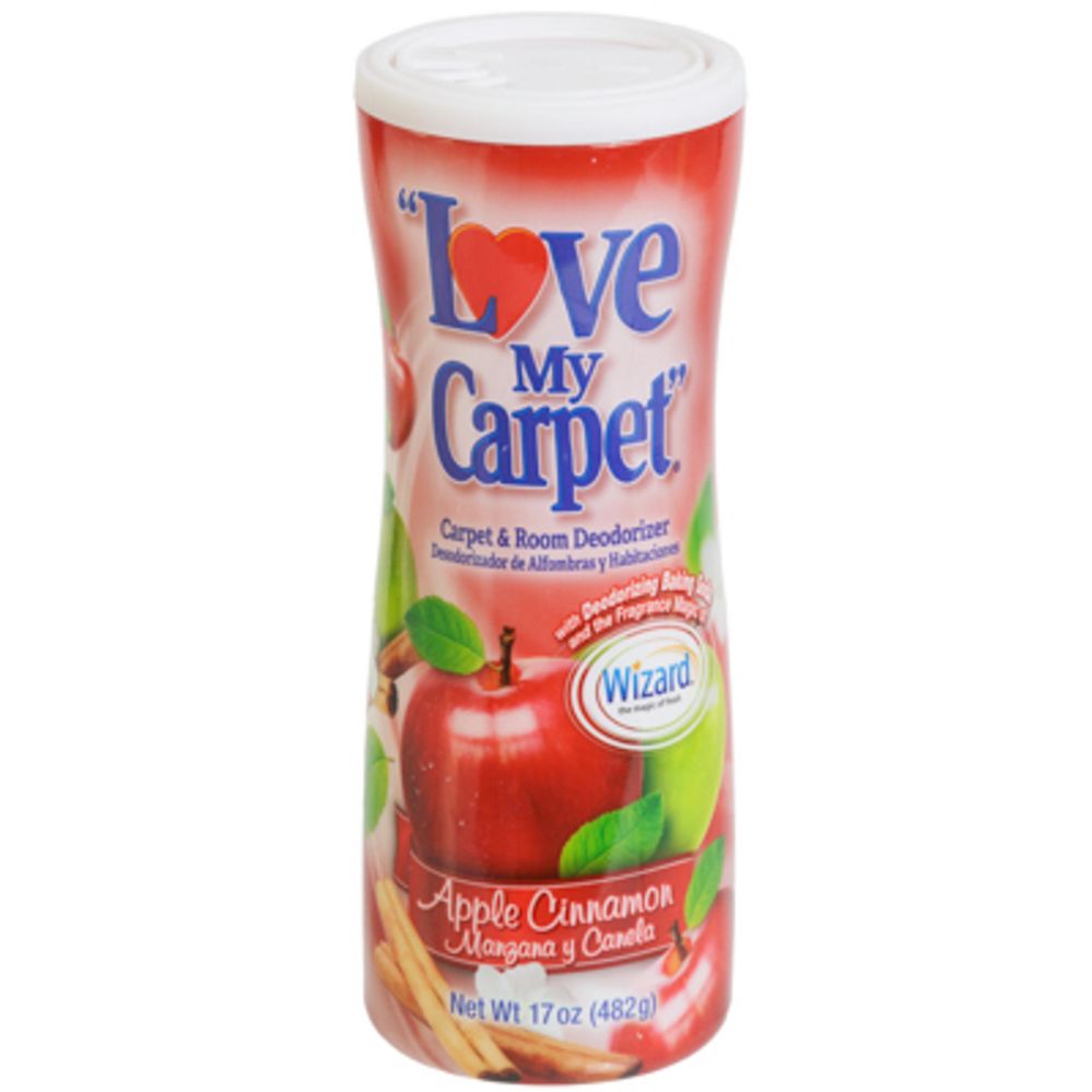 12 pieces of Carpet Deodorizer 17oz Apple Cinnamon Love My Carpet