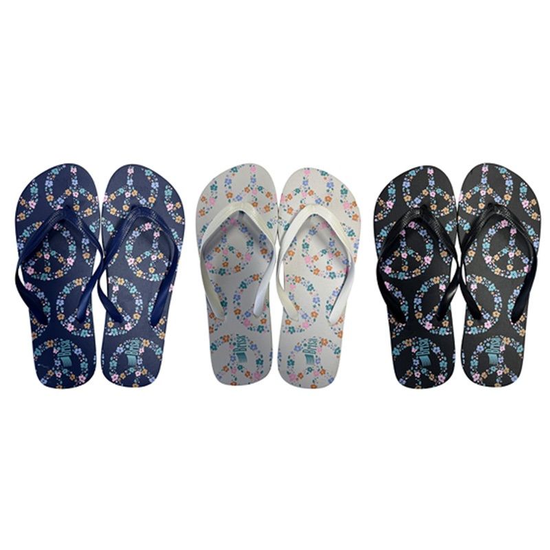 72 Pieces of LADIES FLIP FLOPS 3 ASSORTED