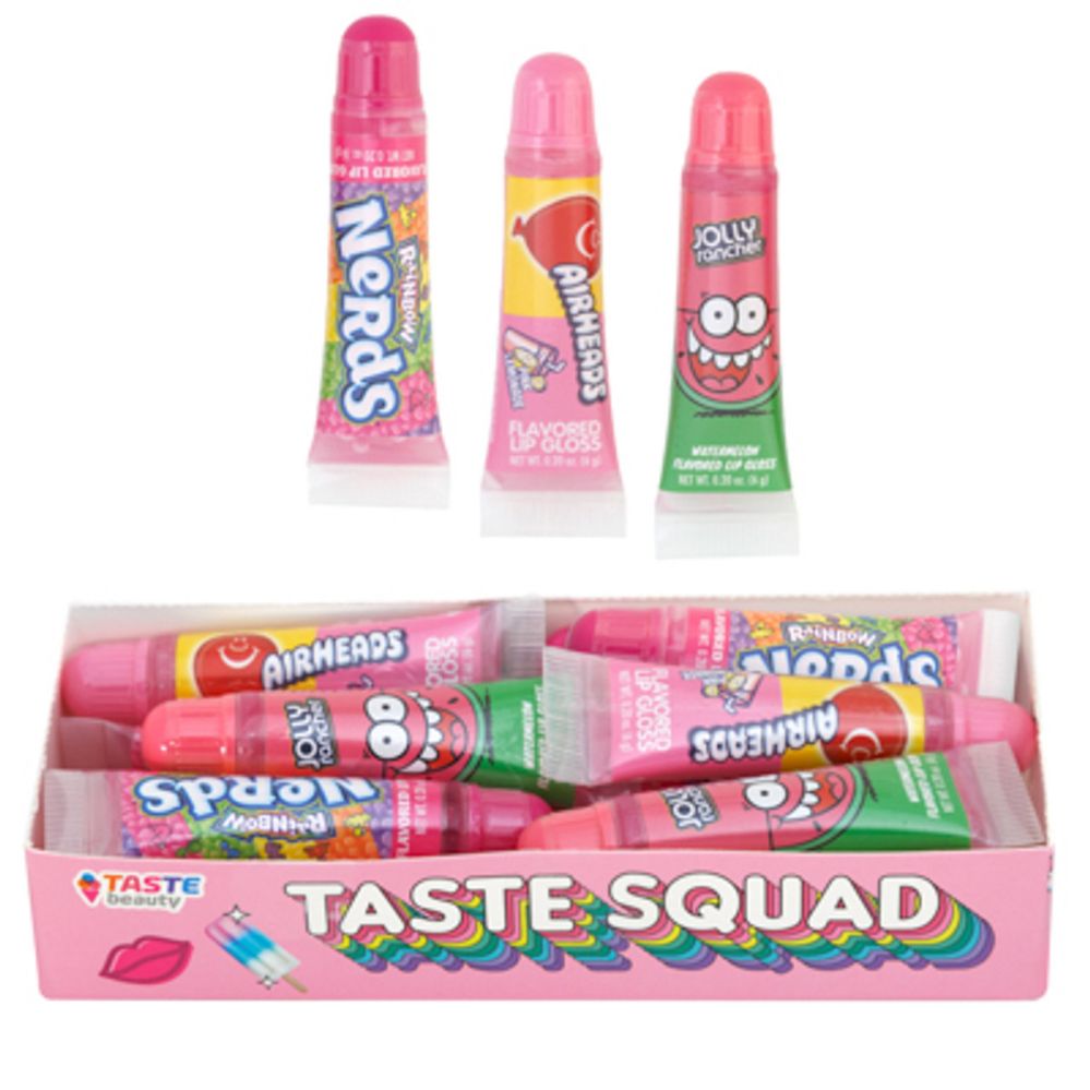 96 pieces Lip Gloss 3 Assorted Flavors In Counter Display - Jolly ...