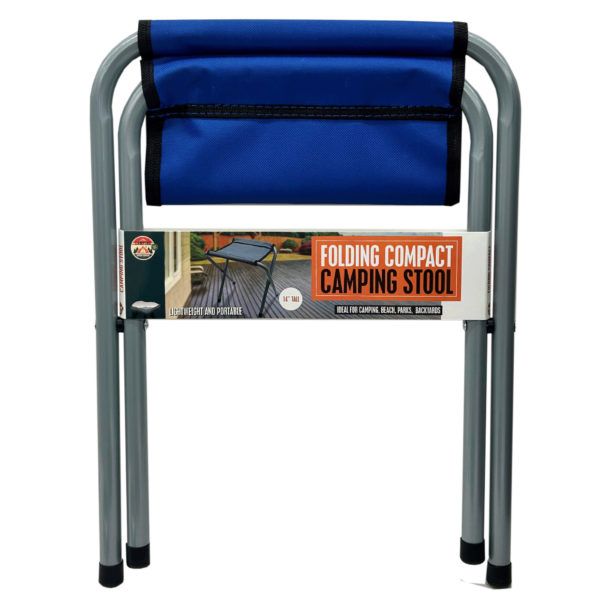 6 pieces of 14" Folding Lightweight Camping Stool In Assorted Colors