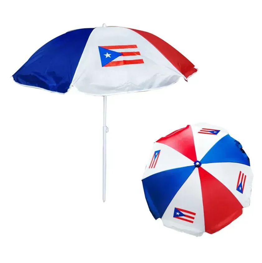 12 Pieces of 67" Puerto Rico Beach Umbrella