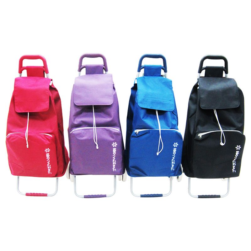 8 pieces of Shopping Cart W/front Cooler Bag AssT-0