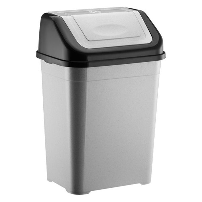 6 pieces of 35 Lt Clasico Dustbin