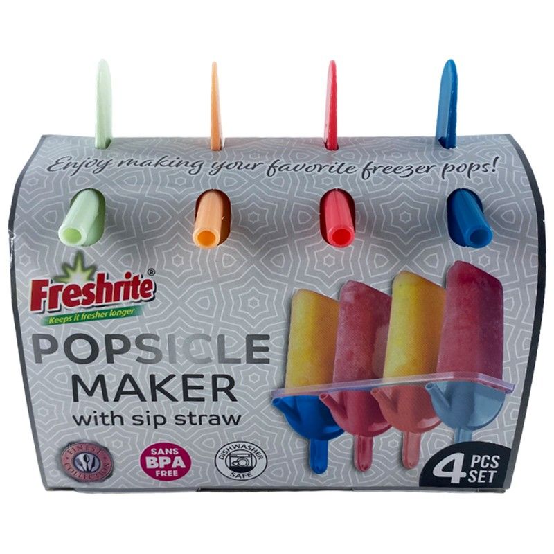 48 pieces of Set Of 4pc Plastic Popsicle Molds