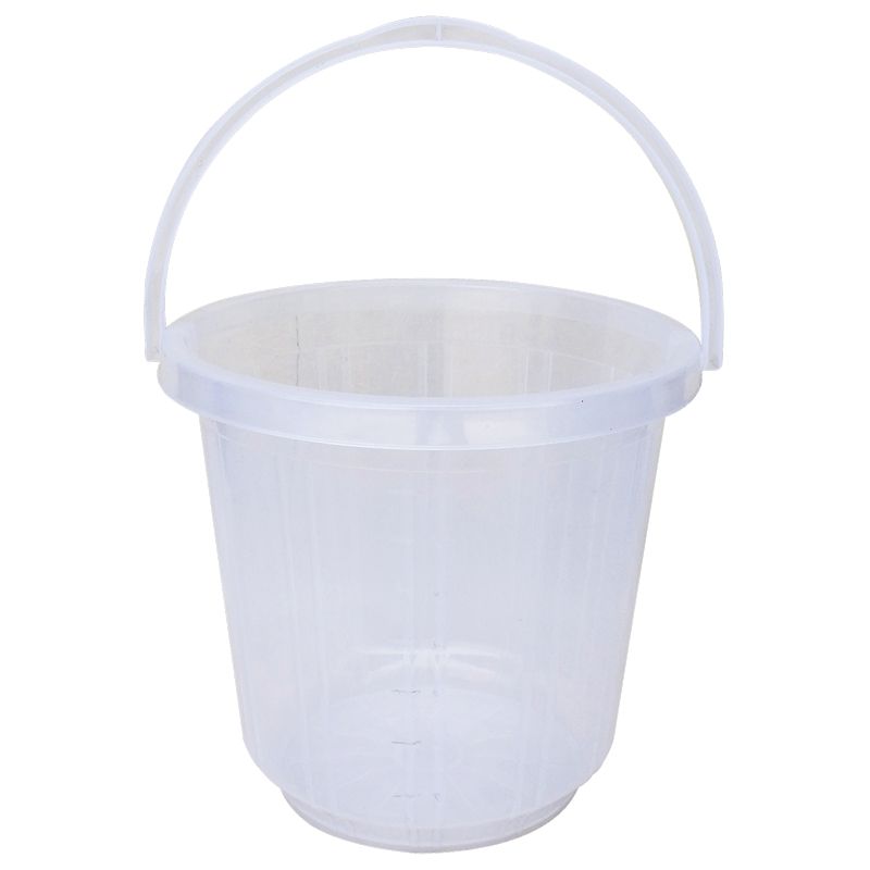 12 pieces of 9qt/9000ml Plastic Bucket Clear