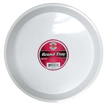 25 pieces of 12" White Round Tray