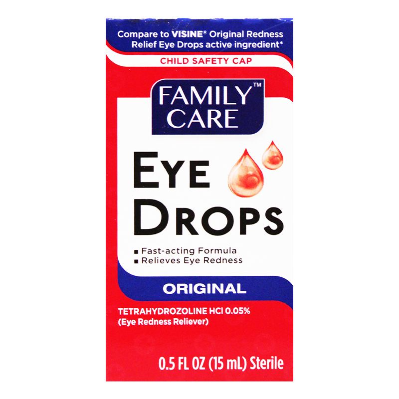 24 pieces of 0.5oz Family Care Eye Drops Original