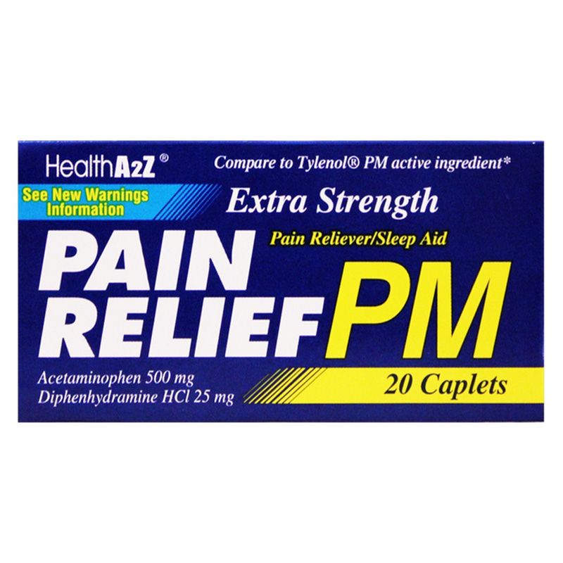 24 pieces of 20ct 500mg Pain Relife Pm Cablets