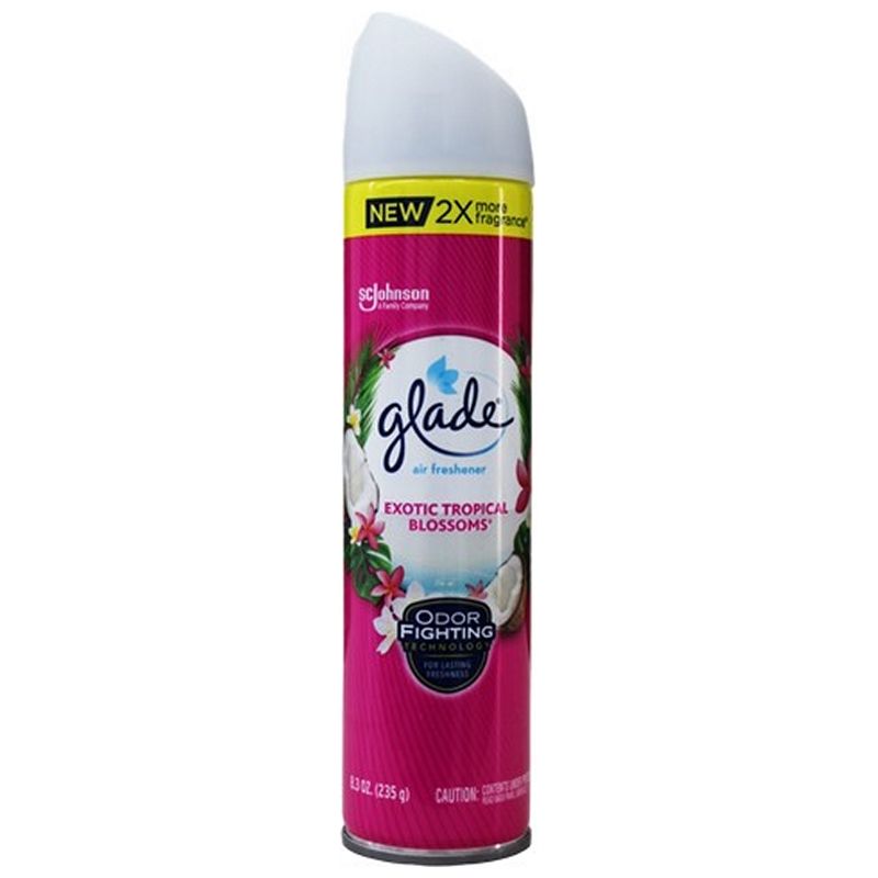 6 Pieces of 8.3oz Glade Tropical Blossoms Air Fres