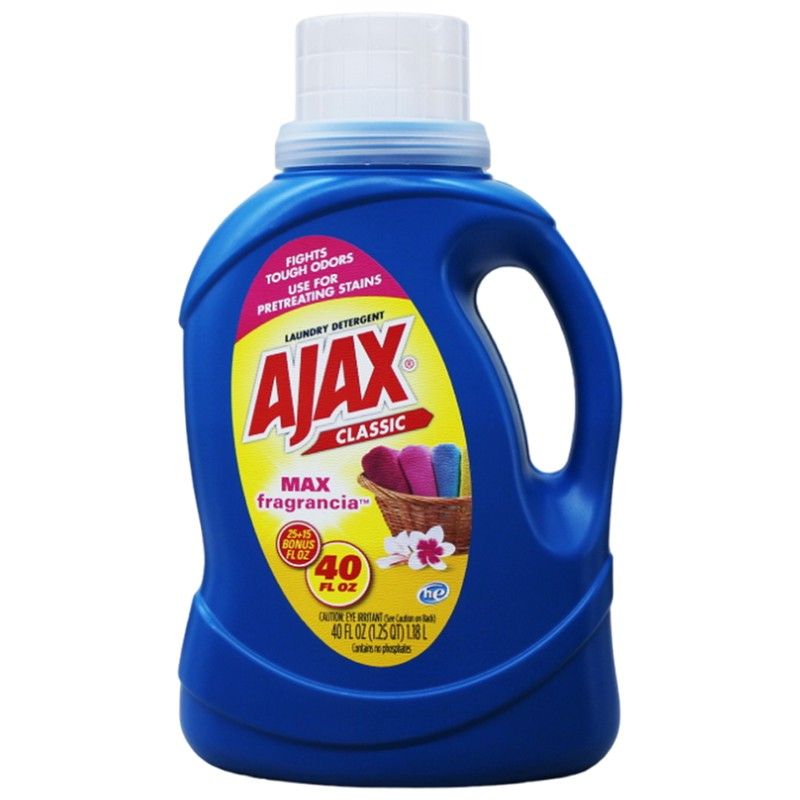 9 pieces 40oz Ajax Laundry Detergent Classic - Laundry Detergent - at ...