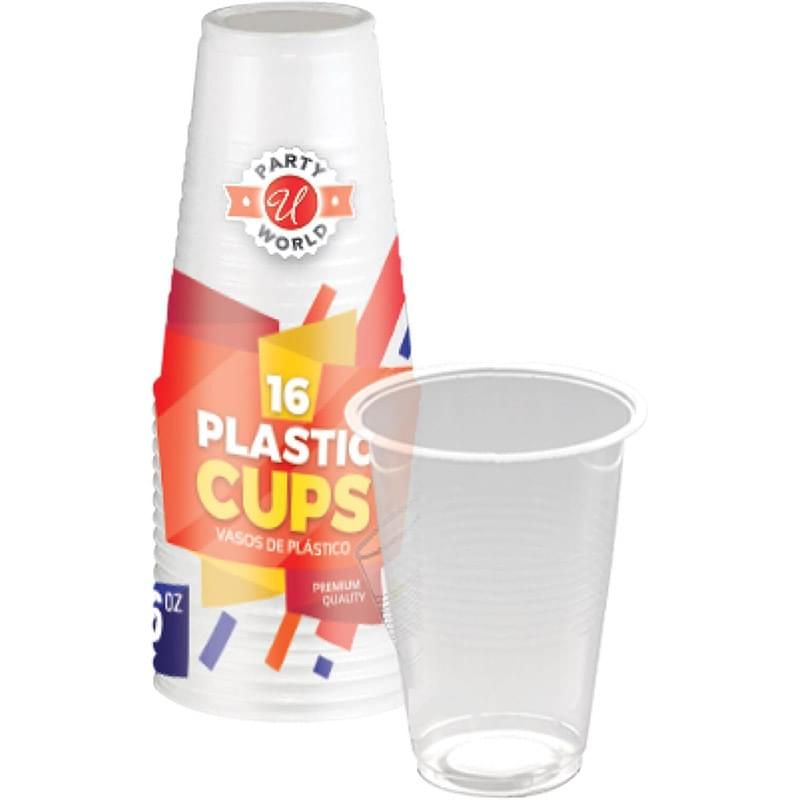 48 pieces 16 Oz Clear Cup In Bag 16 ct - Disposable Cups - at -  alltimetrading.com