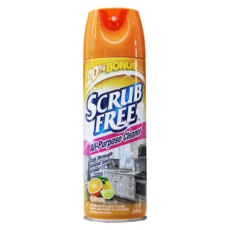 12 Pieces of Oz Scrub Free All Purpose Cleaner