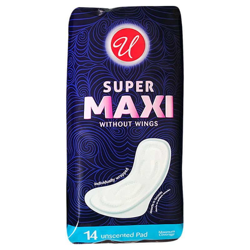 24 pieces of 14 Ct Maxi Unscent Super W/out Wings