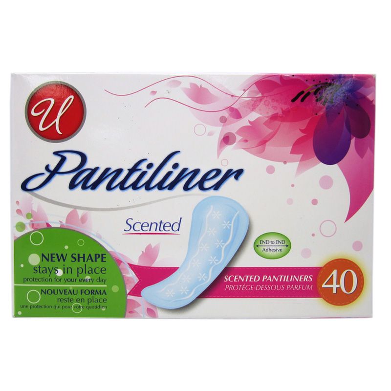 12 pieces of 40ct Scented Pantiliners