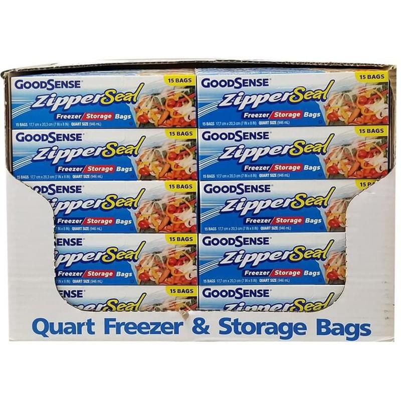 40 pieces of Display 15ct Zipper Freezer Storage B