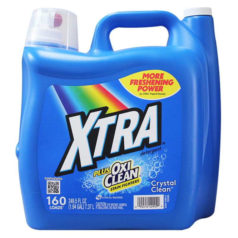 2 pieces of 49.5oz Xtra Laundry Liq Oxi