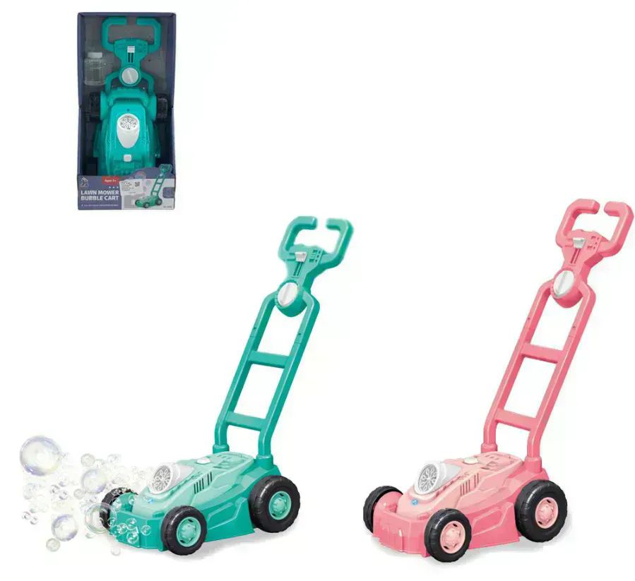 12 Pieces of Lawn Mower Bubble Cart